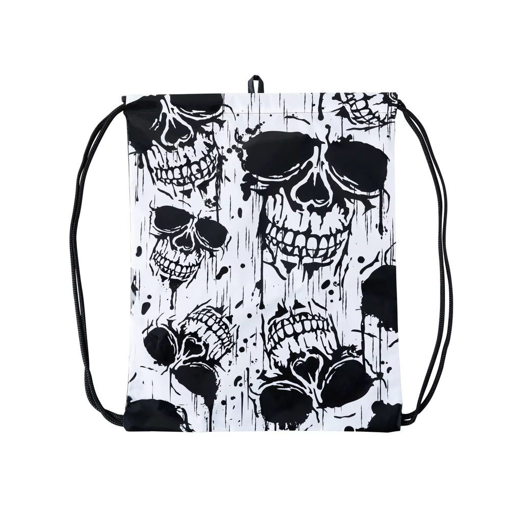 Realistic Skull Cinch Bag