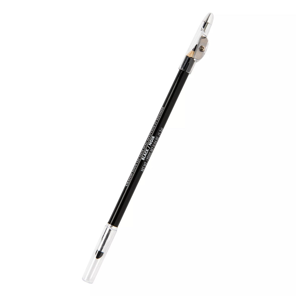 Double-Sided Black Eyeliner Pencil with Smudger