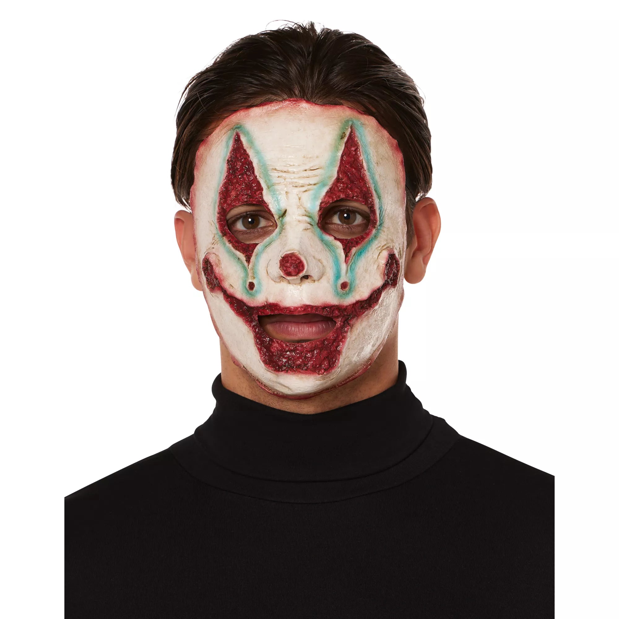 Killer Clown Half Mask