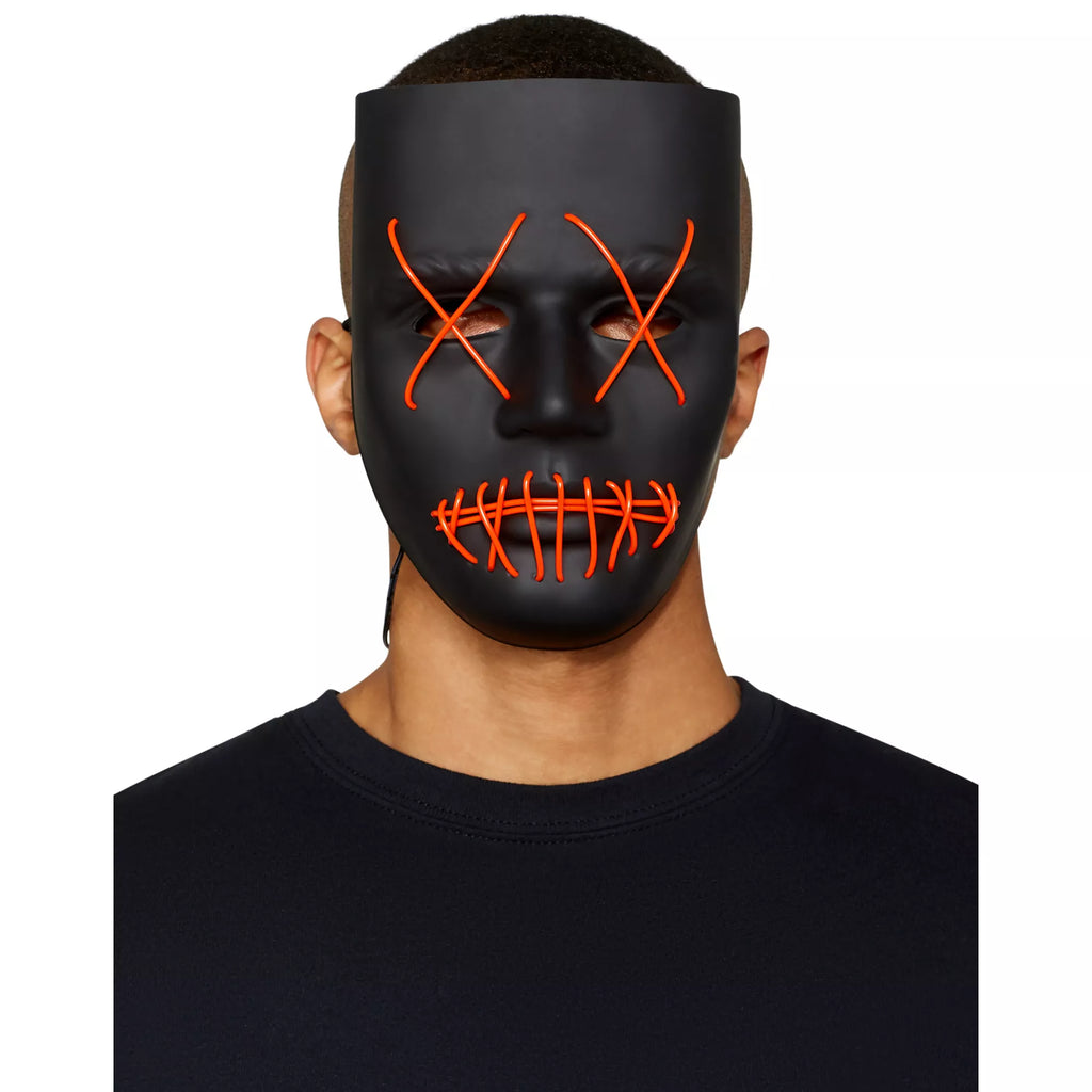 Light-Up EL Wire X Eyes Mask