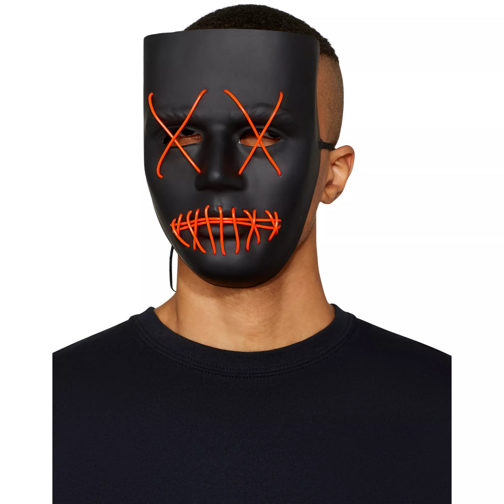 Light-Up EL Wire X Eyes Mask