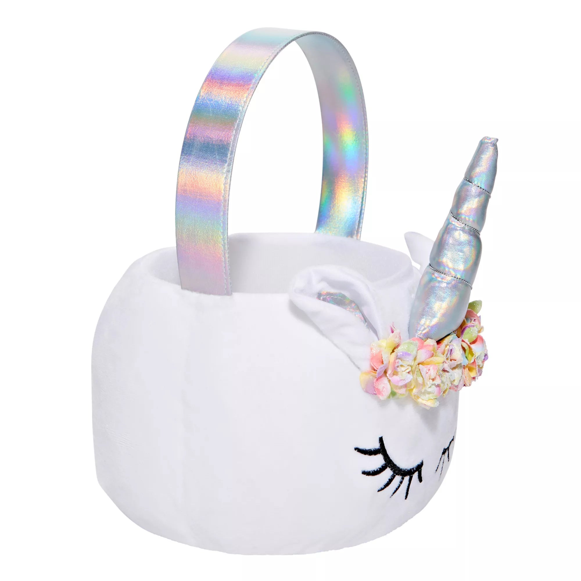 Plush Unicorn Treat Bucket