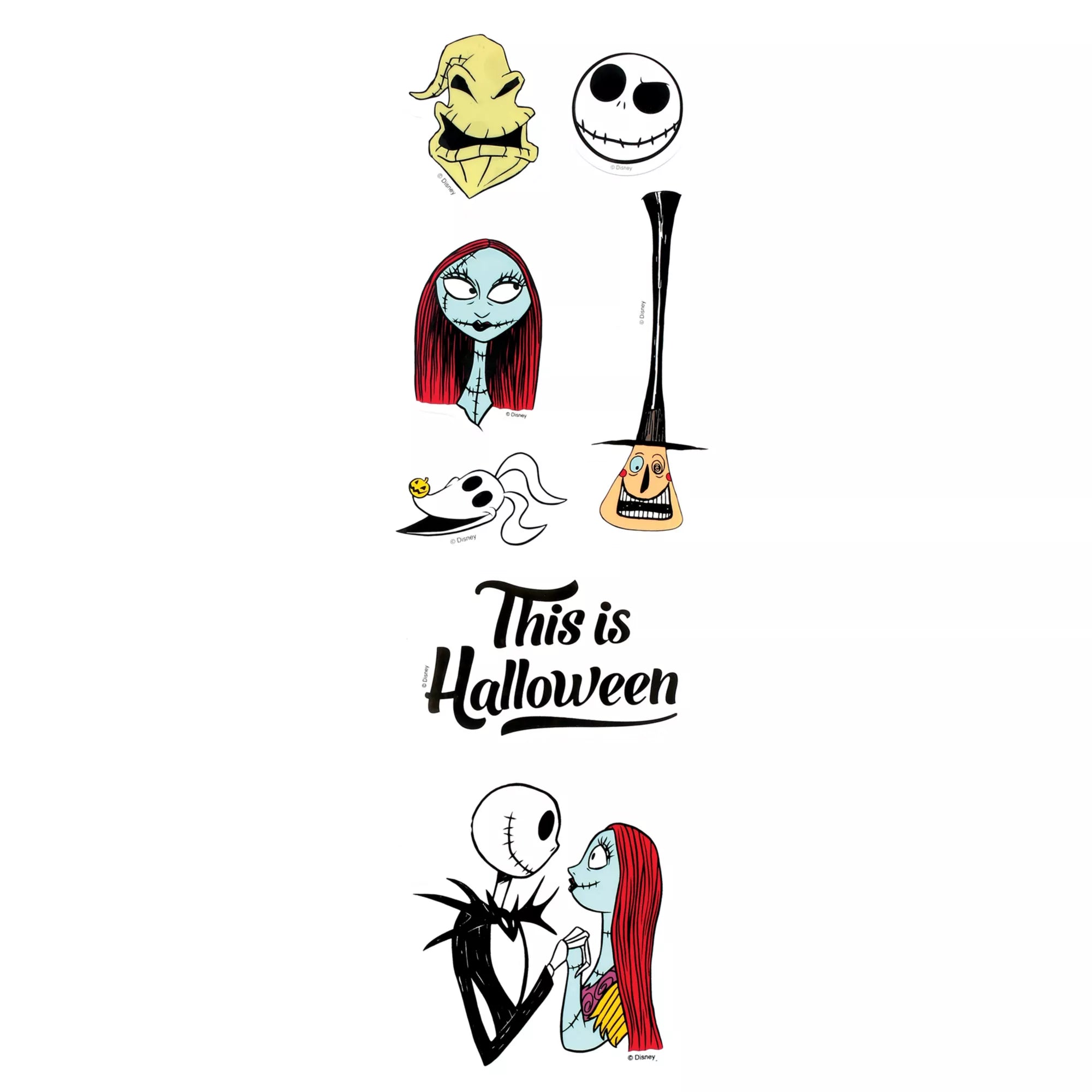 This Is Halloween Window Clings - The Nightmare Before Christmas