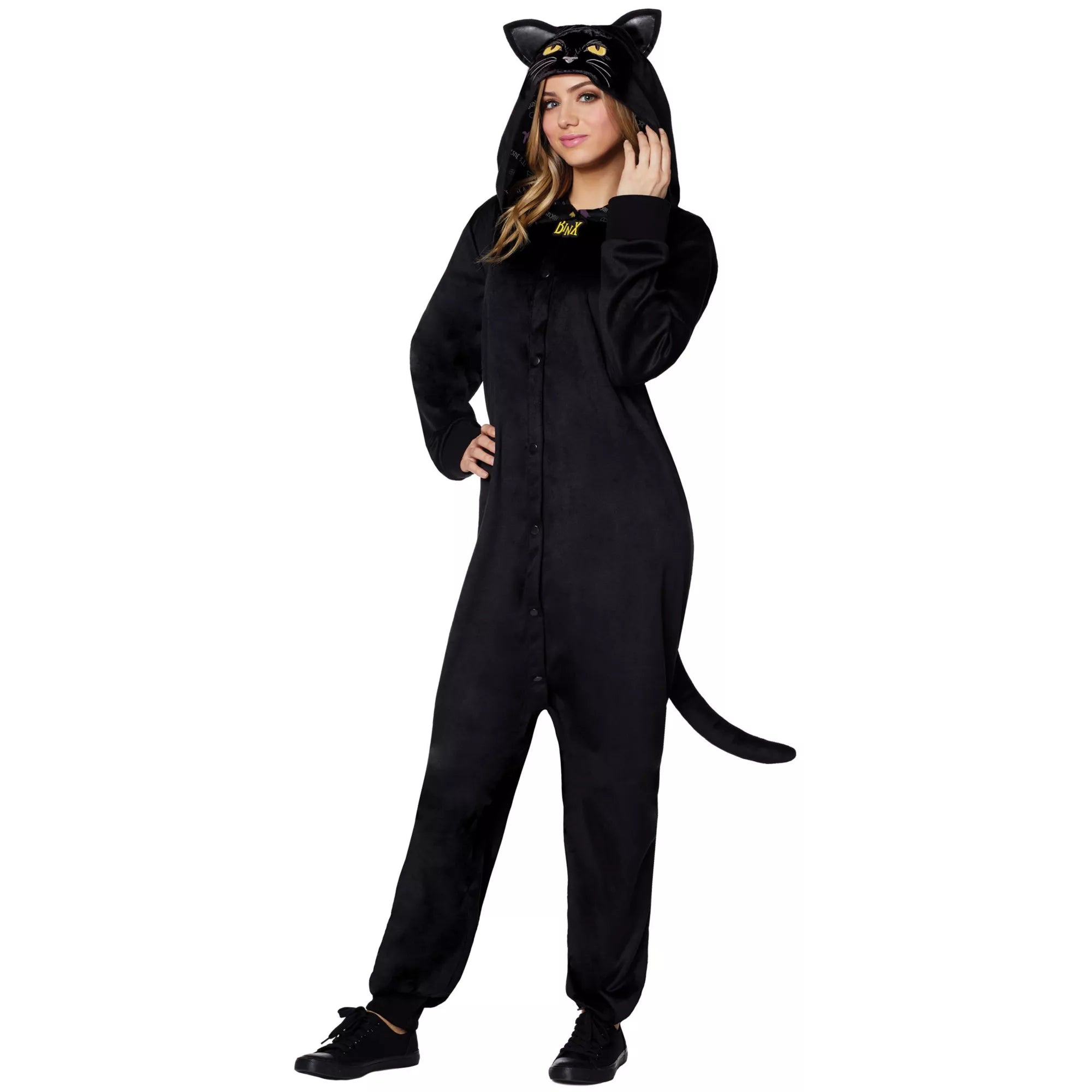 Adult Binx Jumpsuit Costume - Hocus Pocus