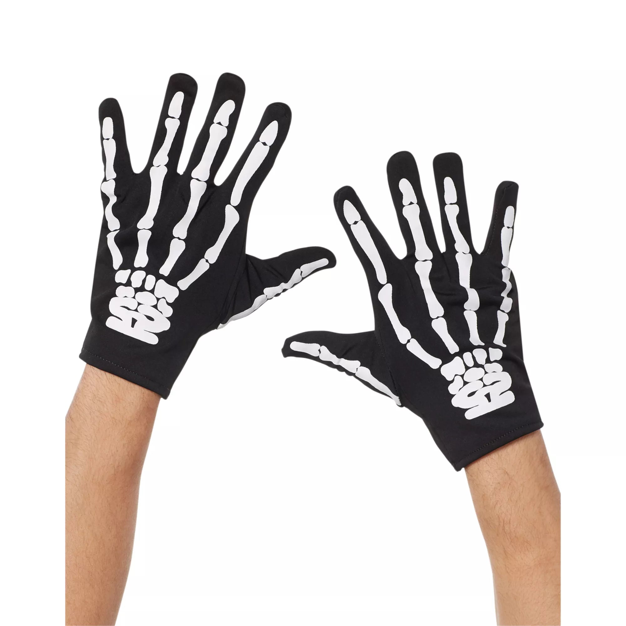 Black Skeleton Gloves