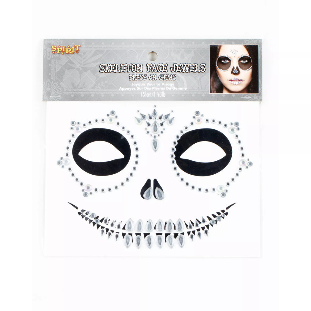 Skeleton Face Jewels