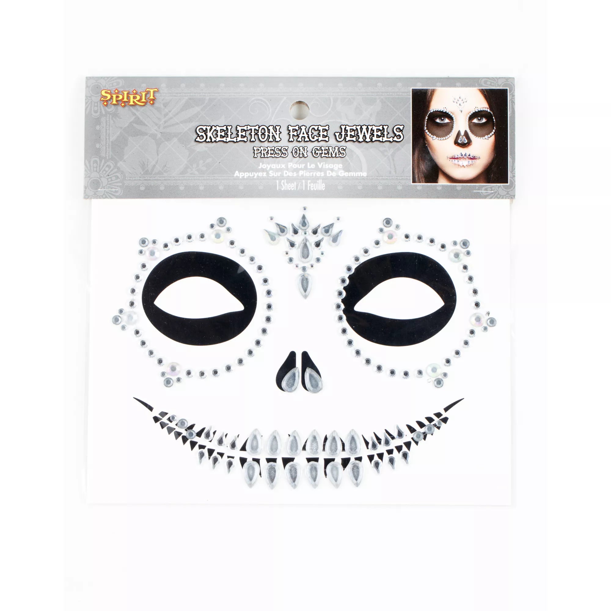 Skeleton Face Jewels