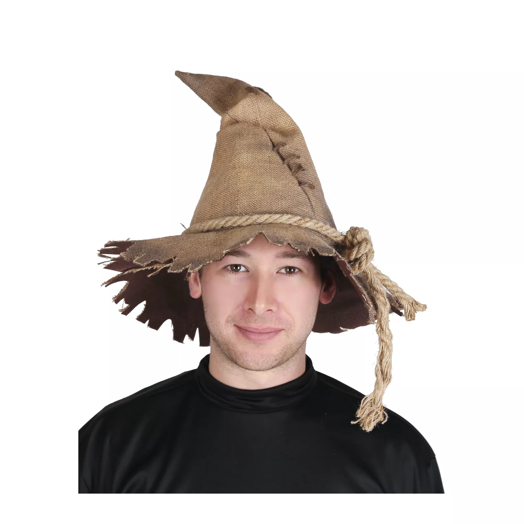 Burlap Scarecrow Hat