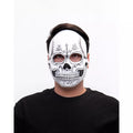 Sugar Skull Skeleton Half Mask