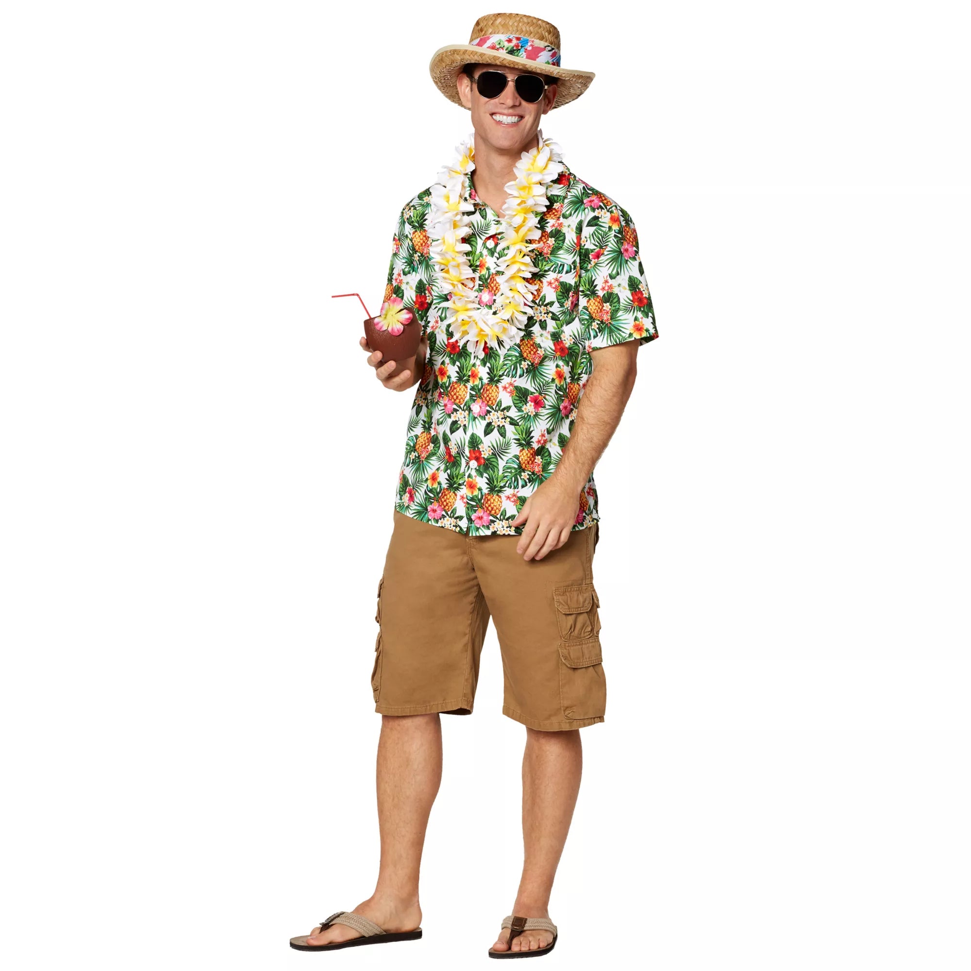 Luau Shirt Costume Kit