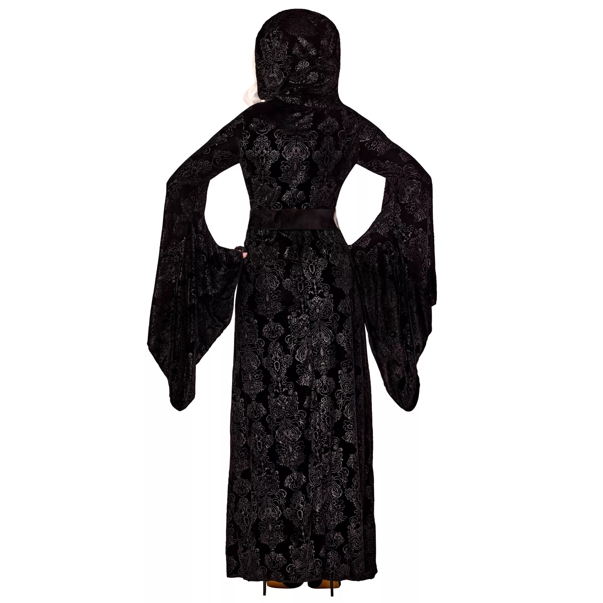 Velvet Hooded Robe