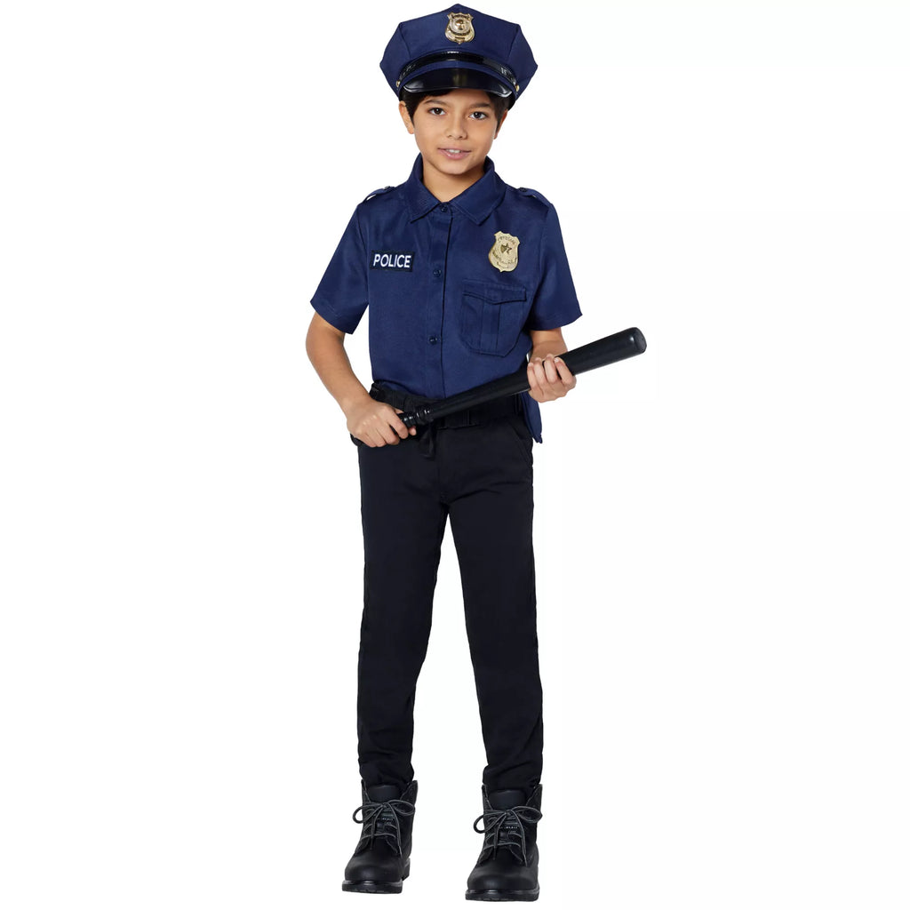 Kids Police Officer Costume Kit