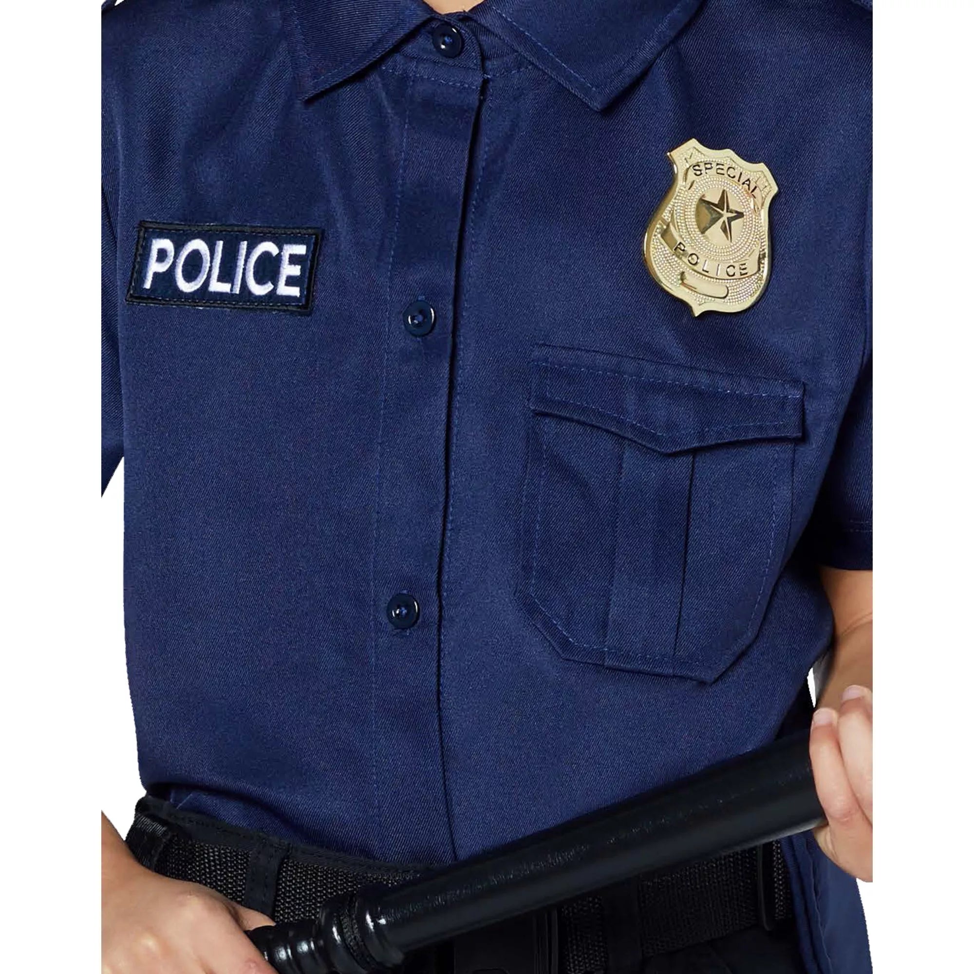 Kids Police Officer Costume Kit