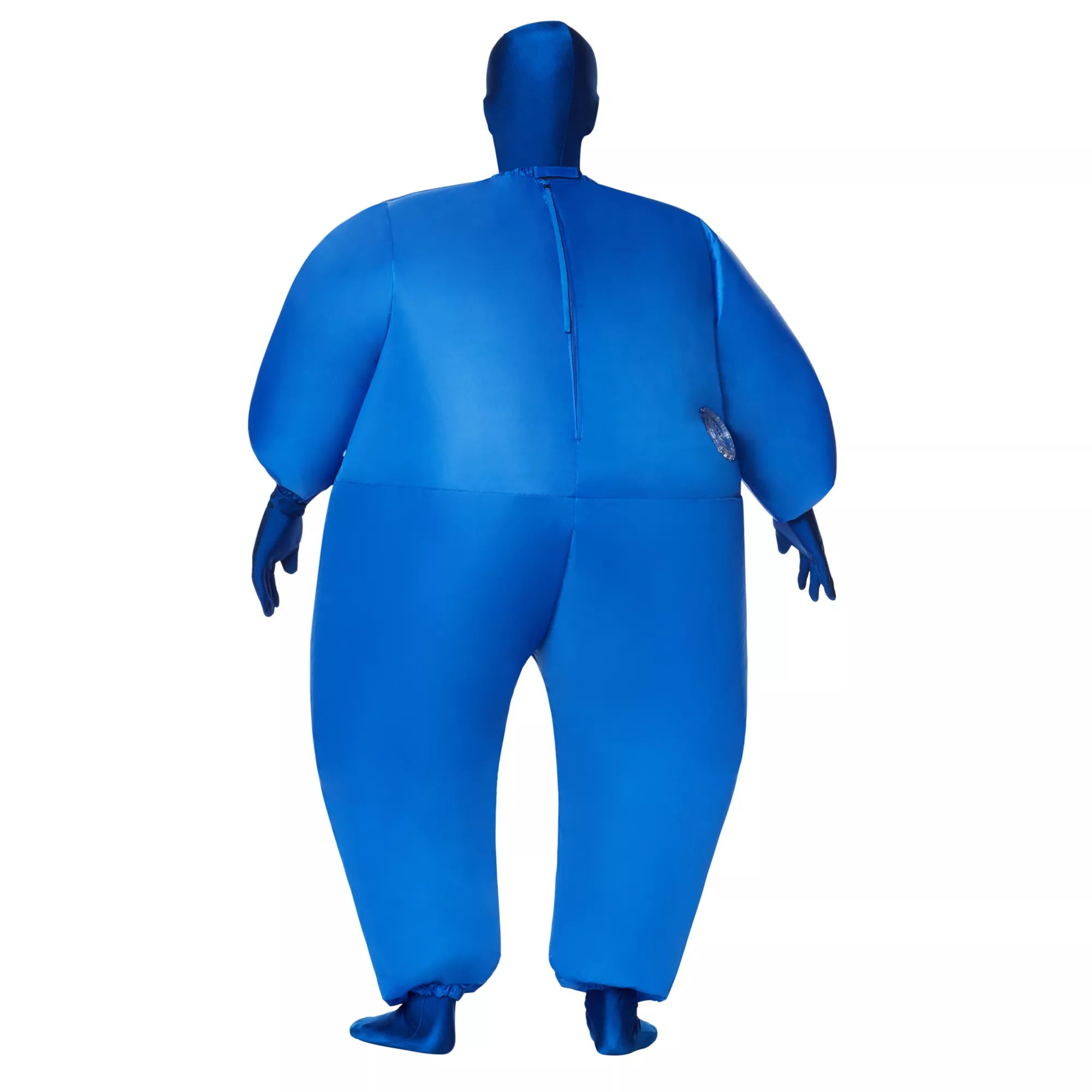 Kids Blue Light-Up Inflatable Super Skin Suit Costume