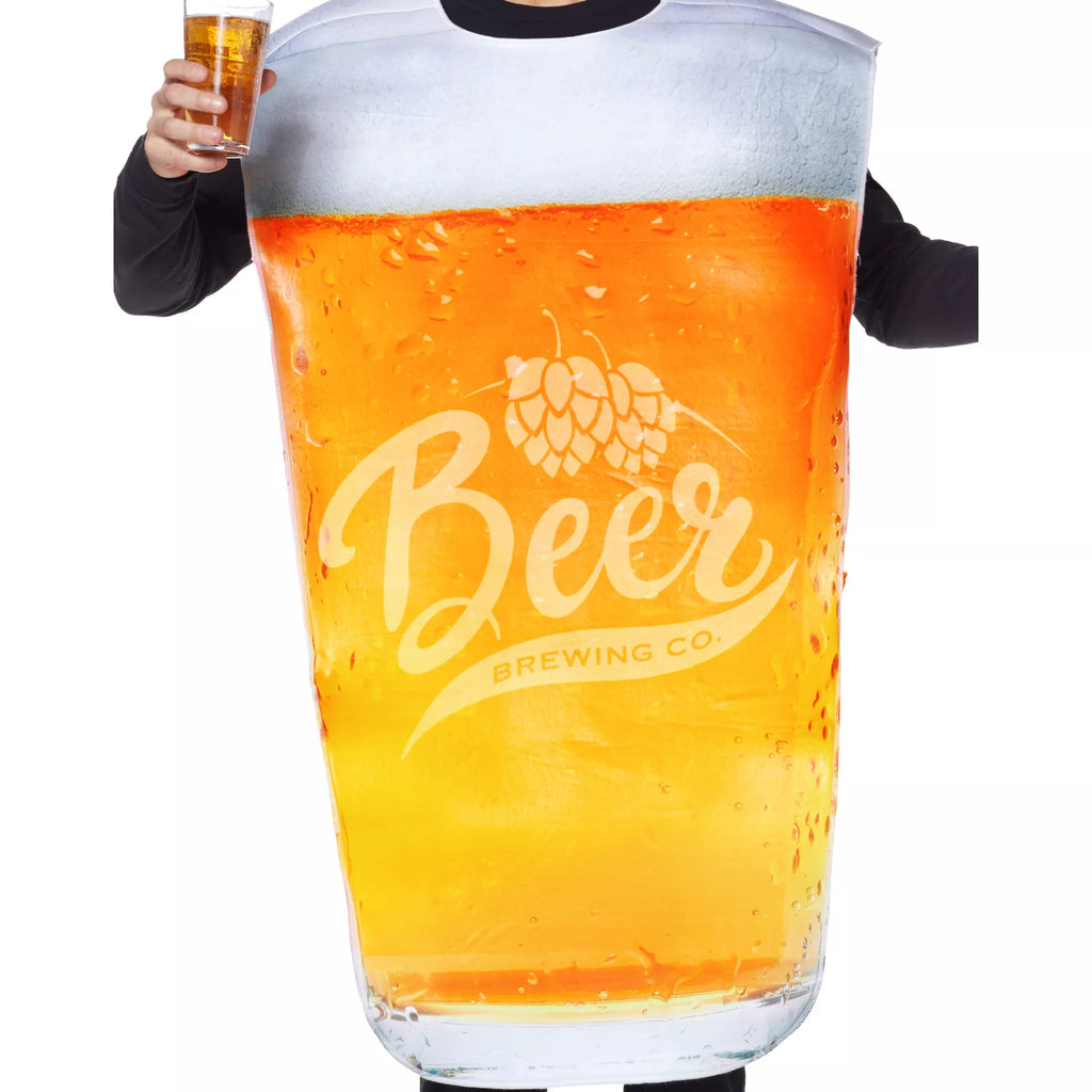 Oktoberfest Adult Pint Glass Beer Costume