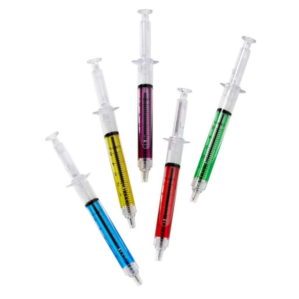 Colored Syringe Pens - 10 Pack