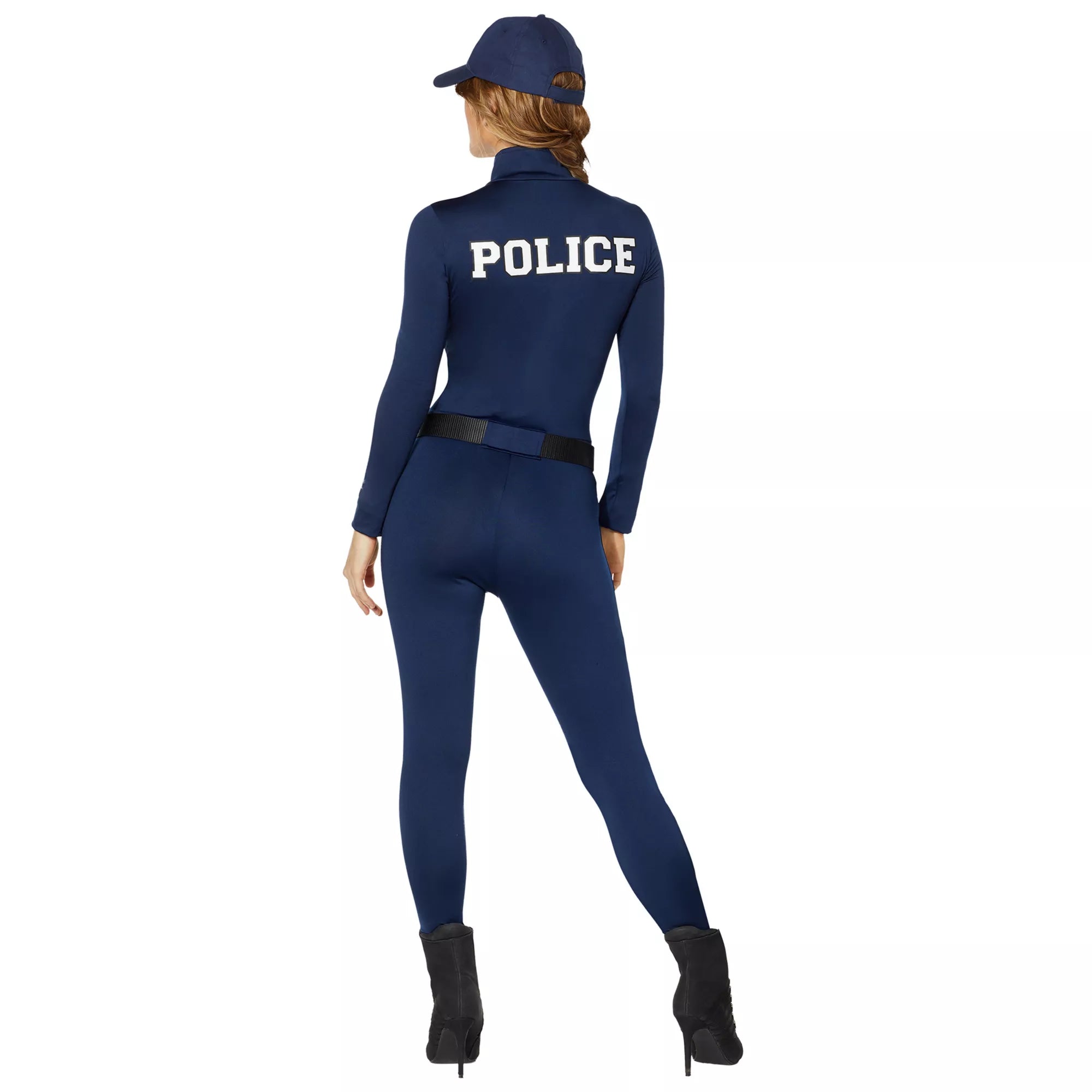 Adult Police Officer Catsuit Costume