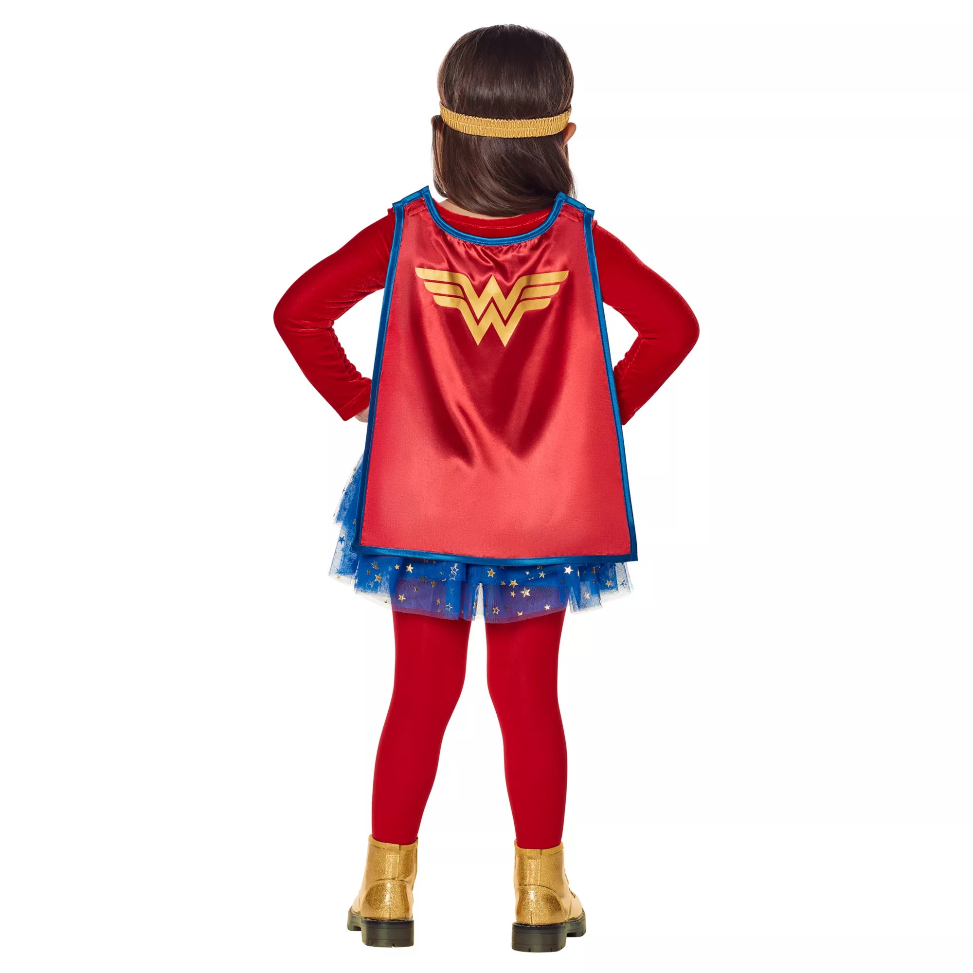 Toddler Long Sleeve  Wonder Woman Dress Costume - DC Comics