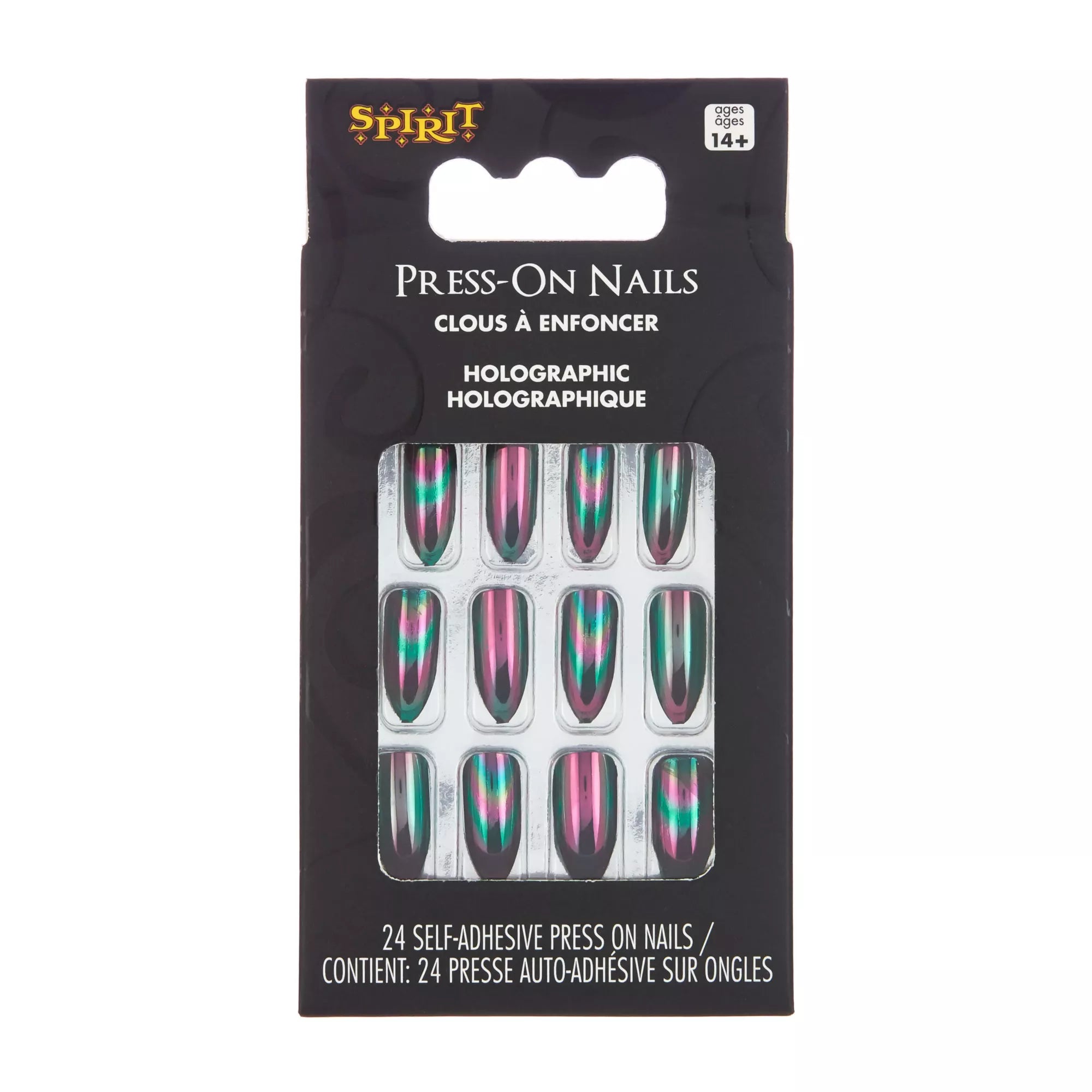 Oil Slick Press-On Nails