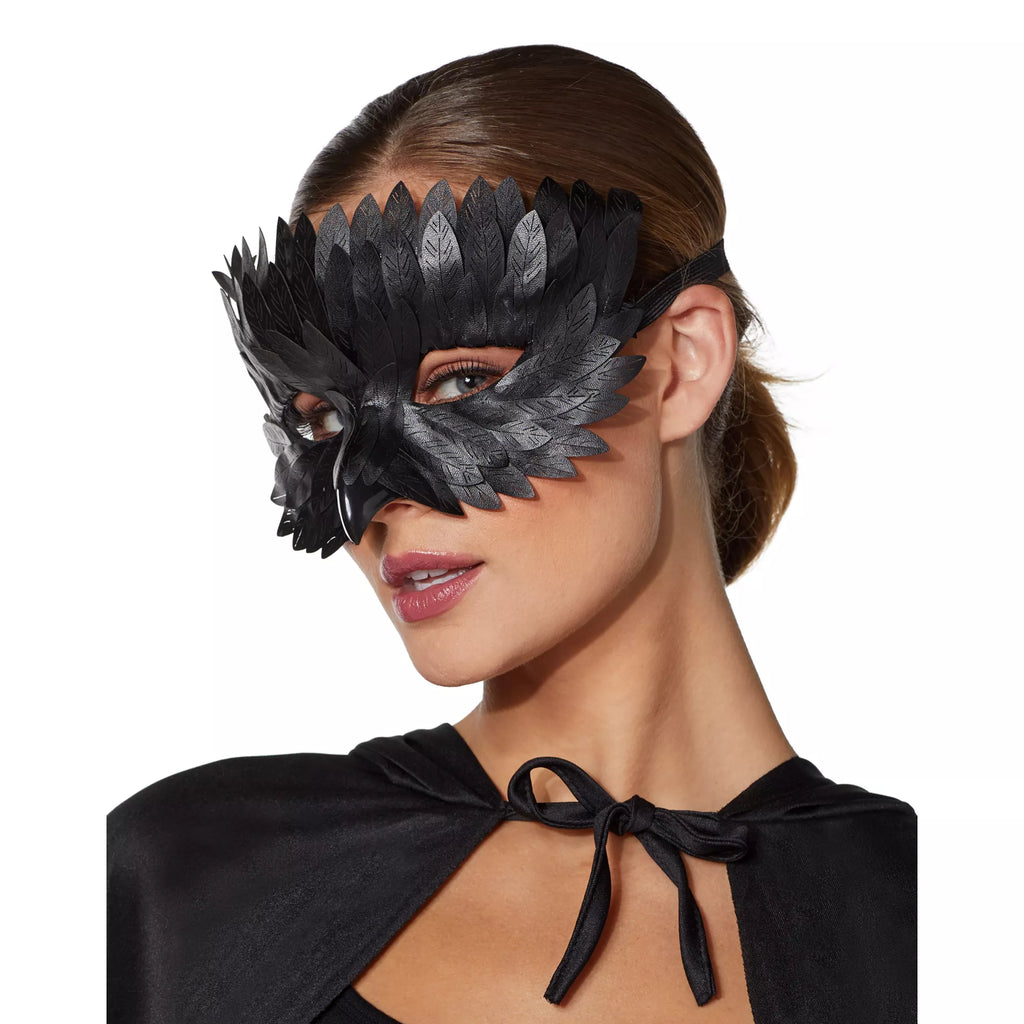 Black Crow Half Mask Deluxe