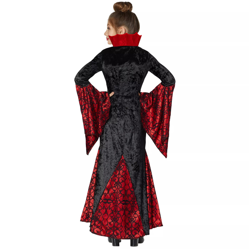 Kids Gothic Vampira Costume