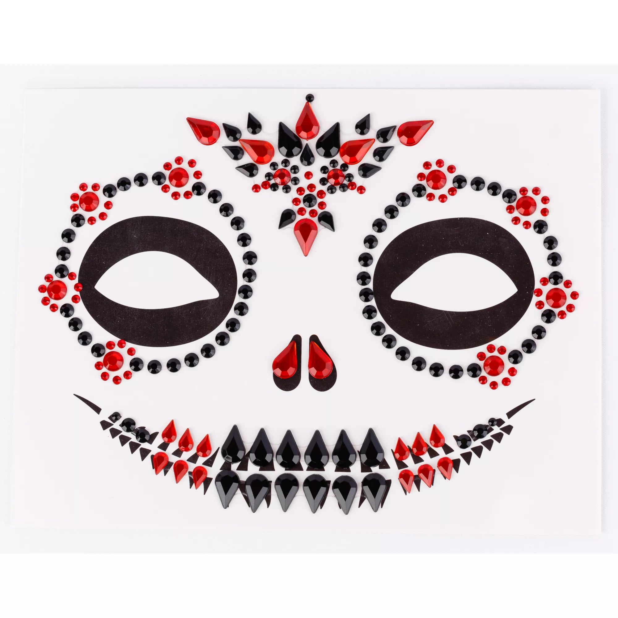 Sugar Skull Jewel Face Decal