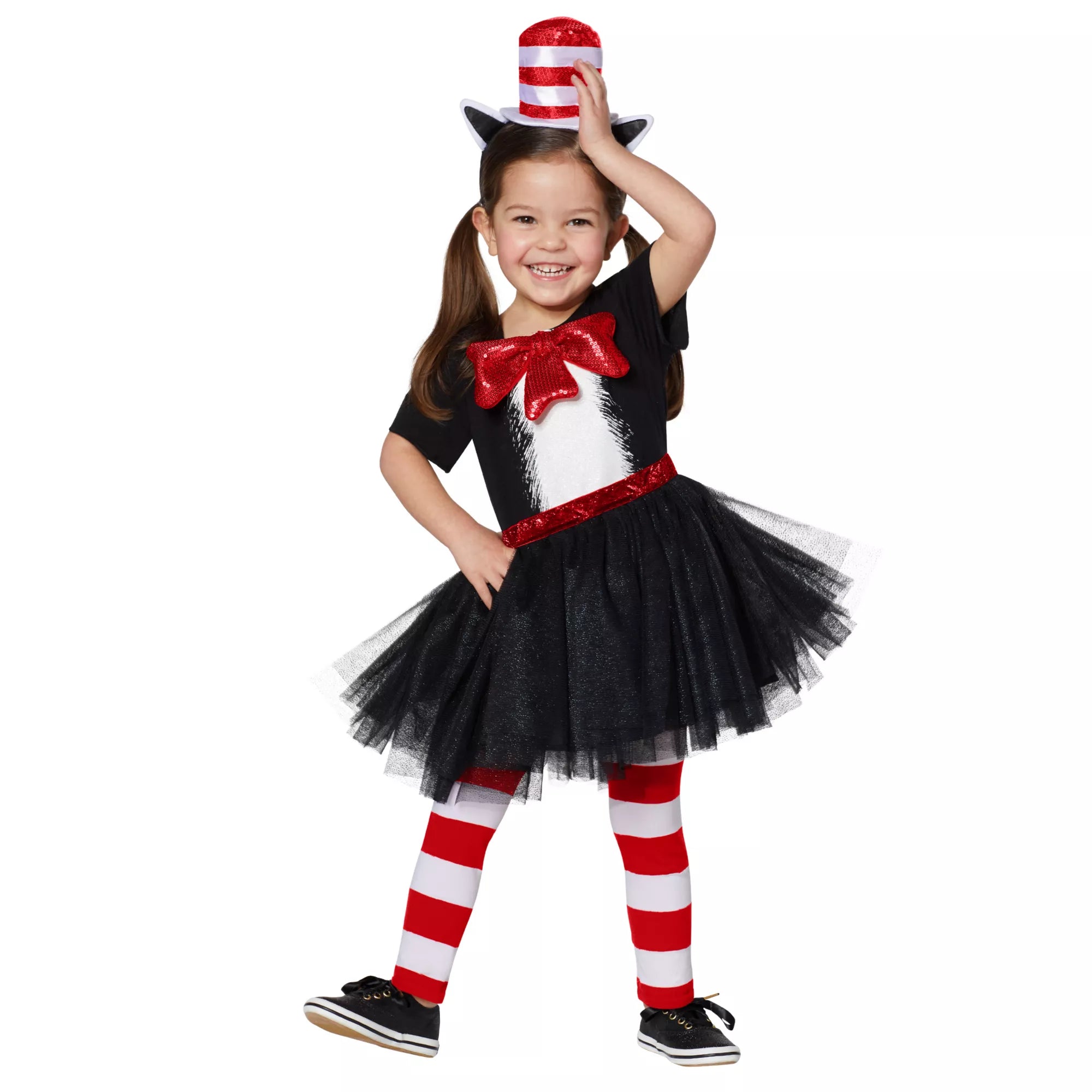 Toddler Cat In The Hat Dress Costume - Dr. Seuss