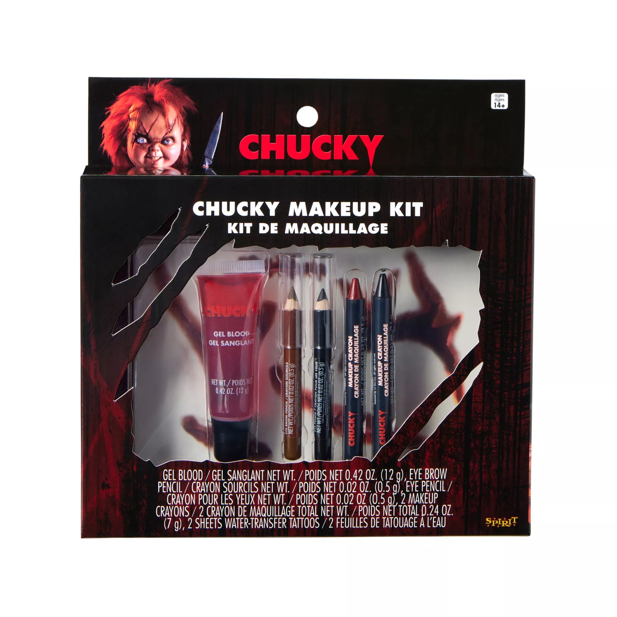 Chucky Makeup Kit