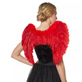 Red Feather Devil Wings
