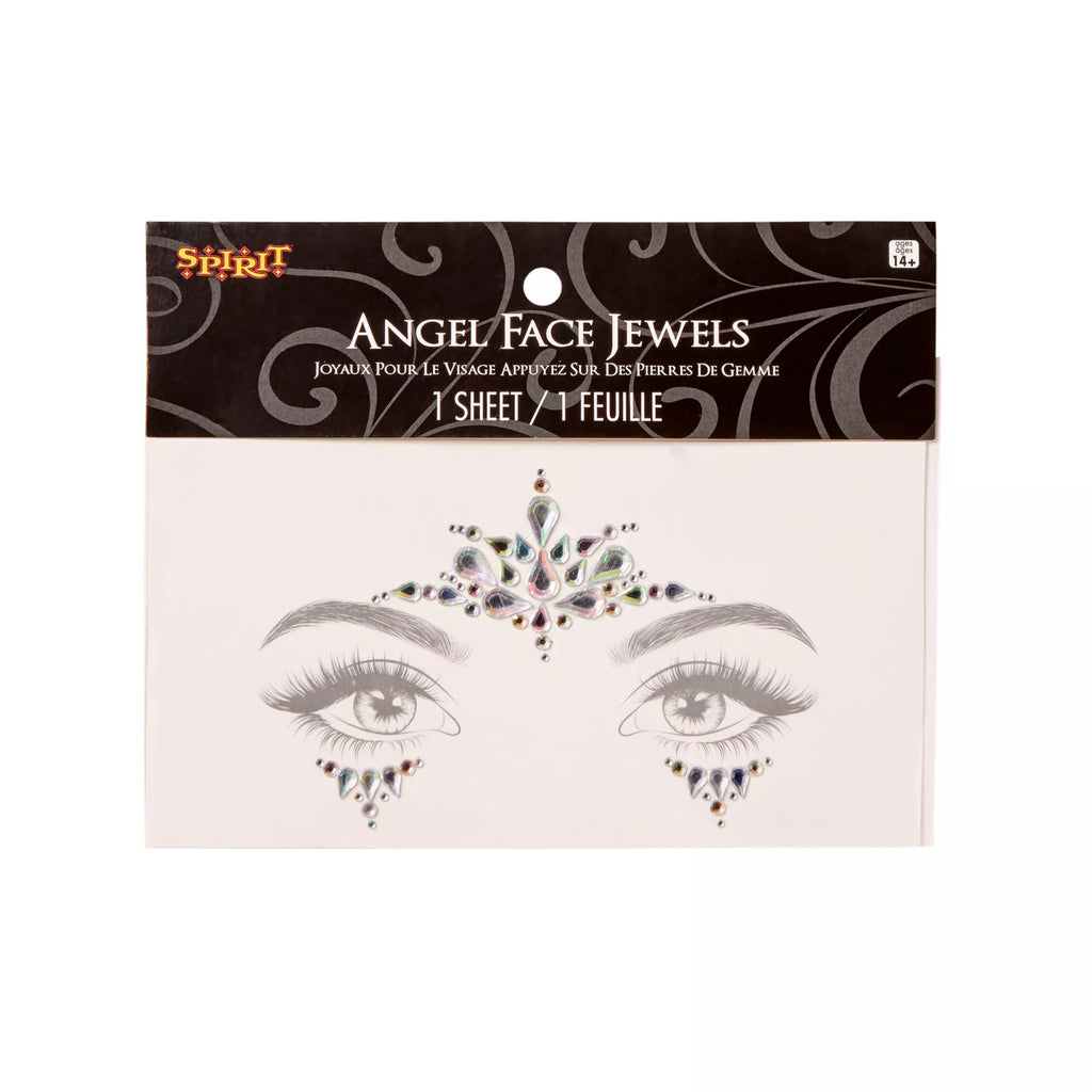 Iridescent Jewels Face Decal