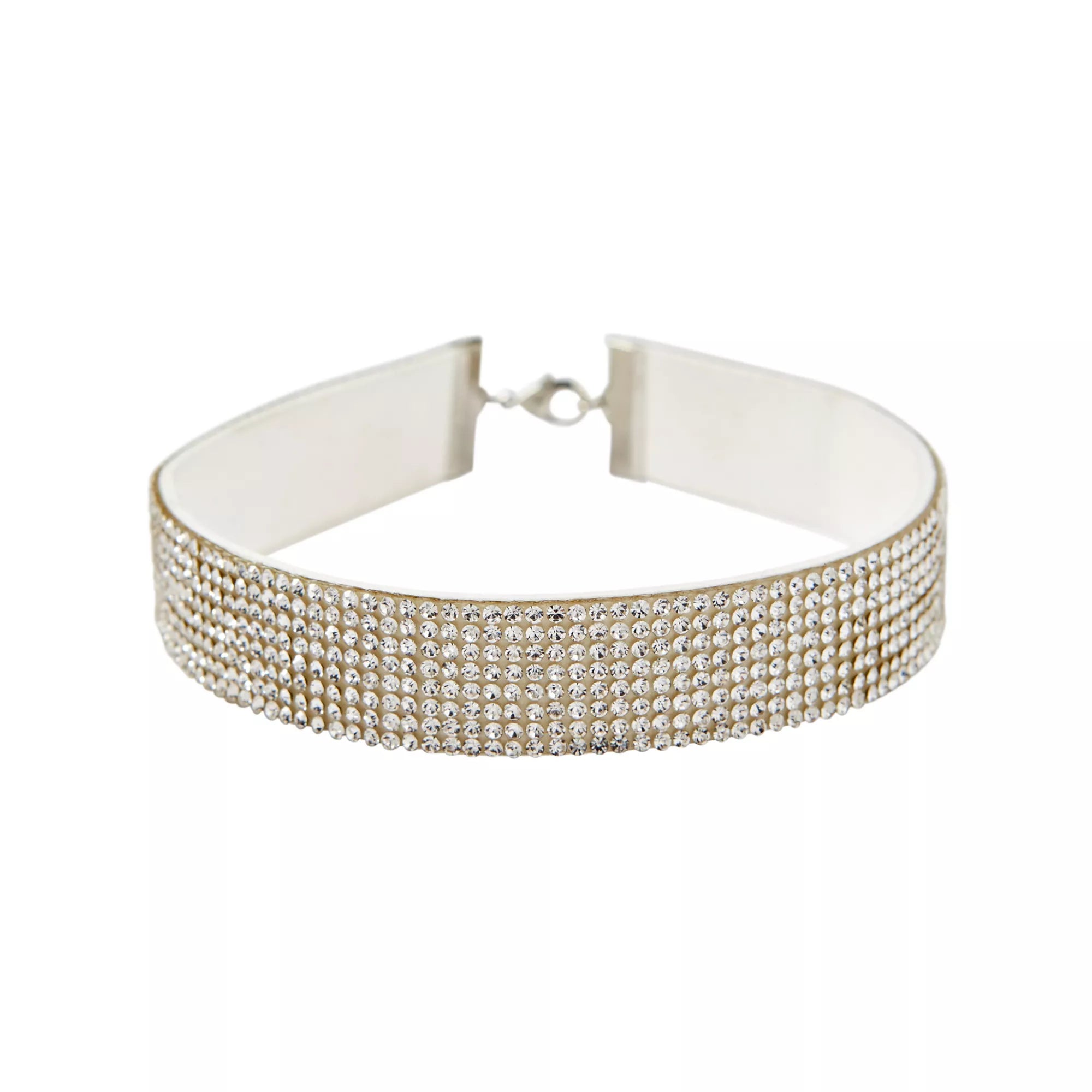 Rhinestone Choker Necklace