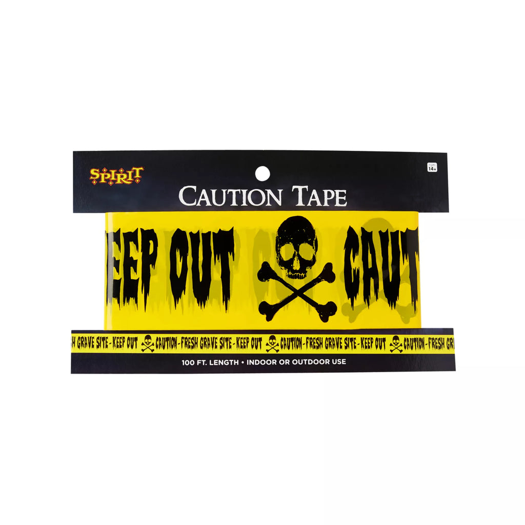 Gravesite Caution Tape