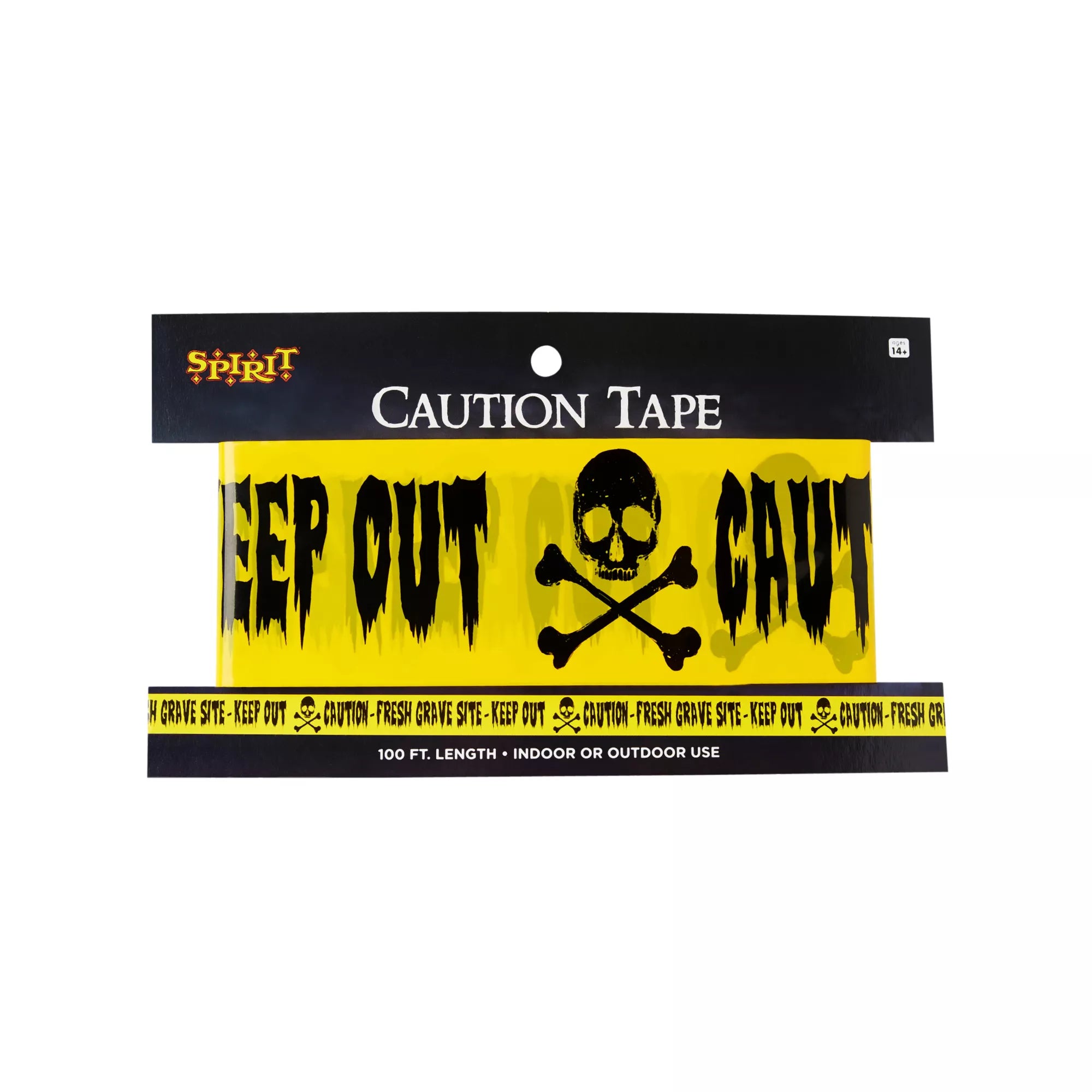 Gravesite Caution Tape