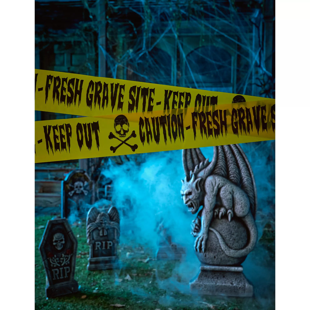 Gravesite Caution Tape