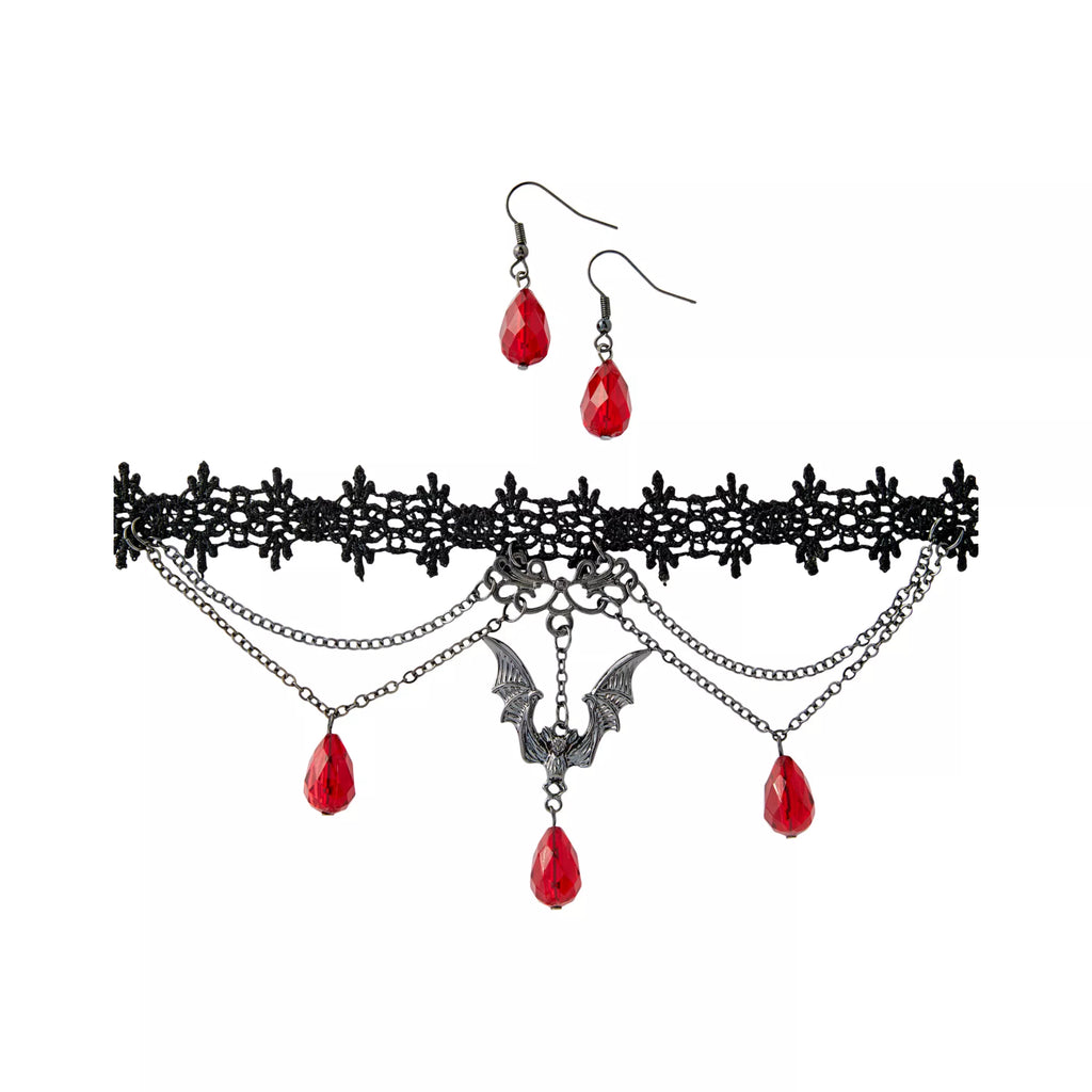 Kids Vampire Jewelry Set