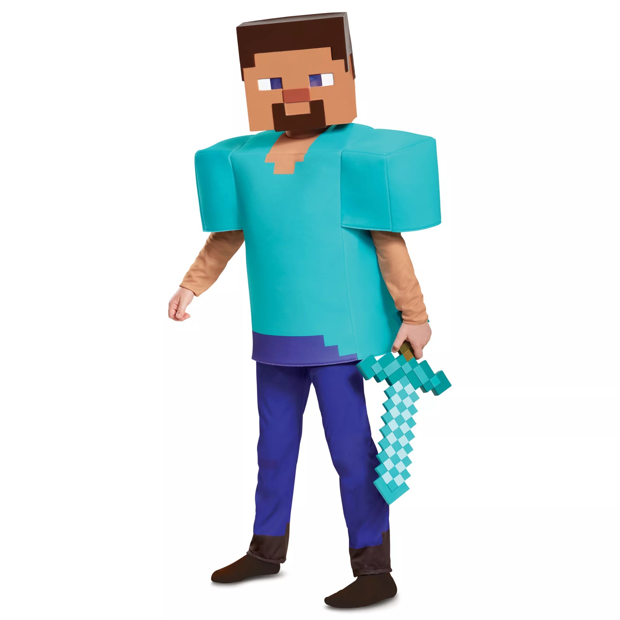 Kids Steve Costume Deluxe - Minecraft