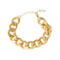 Pimp Textured Chain Link Bracelet