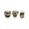 Skull Candle Holders