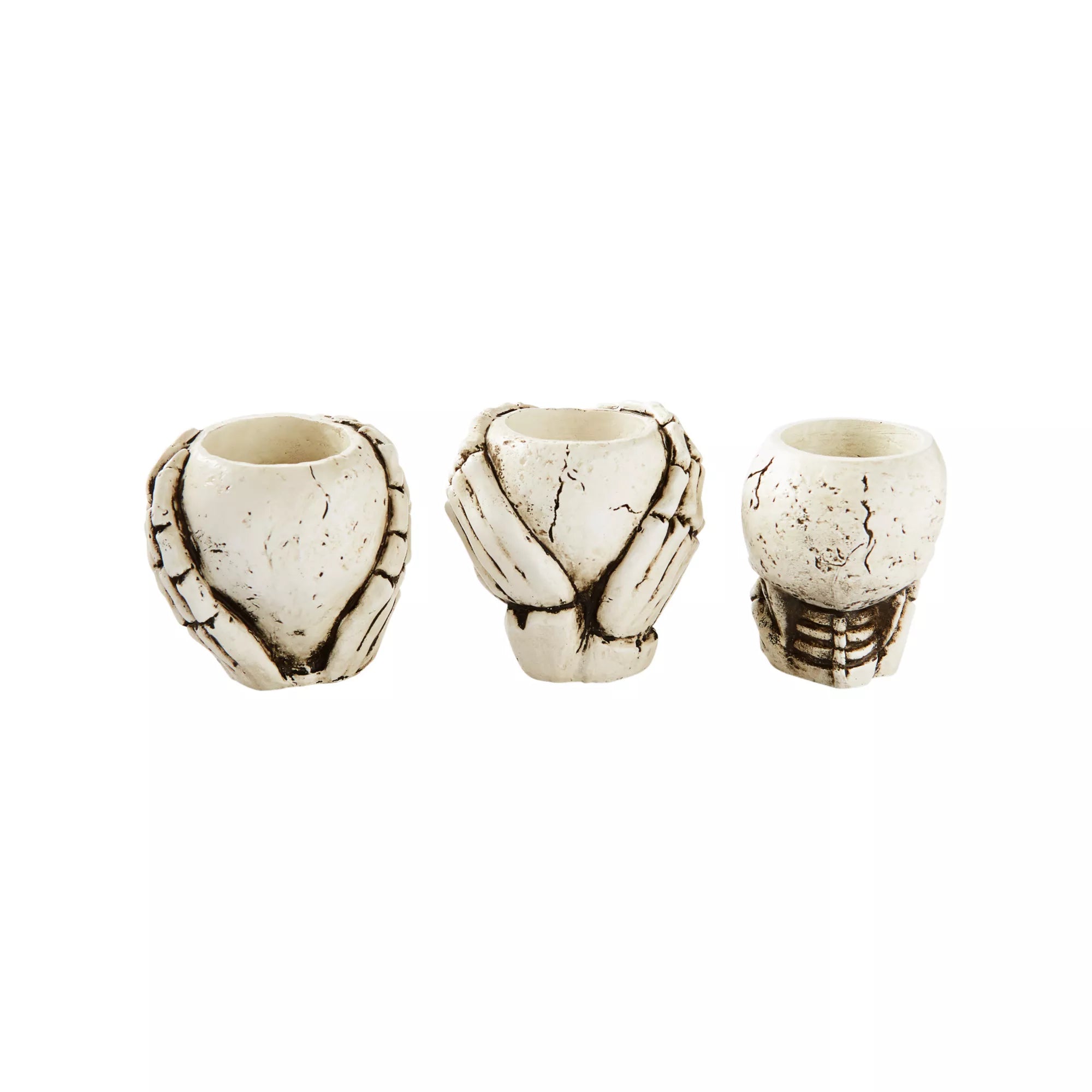 Skull Candle Holders