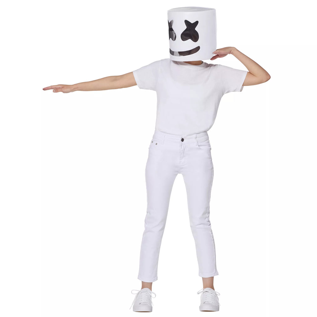 Kids Mesh Marshmello Half Mask