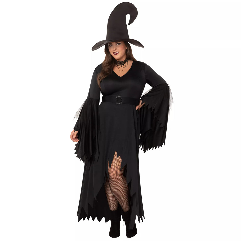 Adult Gothic Witch Plus Size Costume