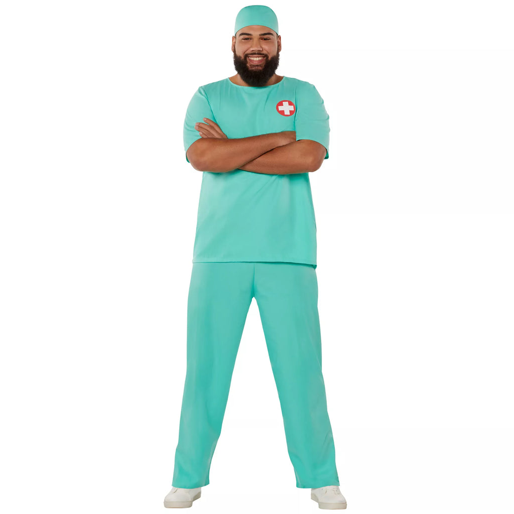 Adult ER Surgeon Plus Size Costume