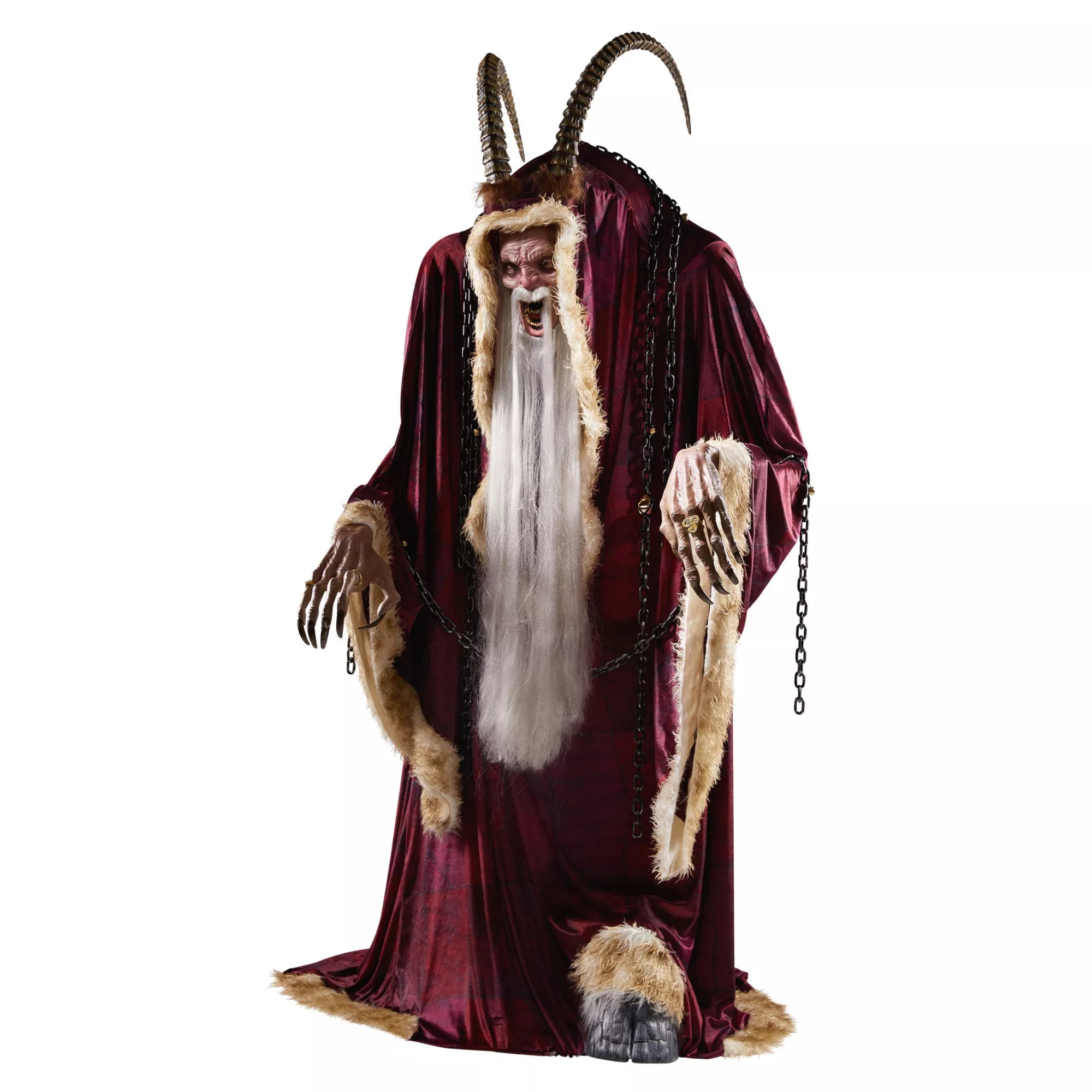 7 Ft 3 In Krampus Animatronic