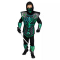 Kids Green Dragon Ninja Costume Deluxe