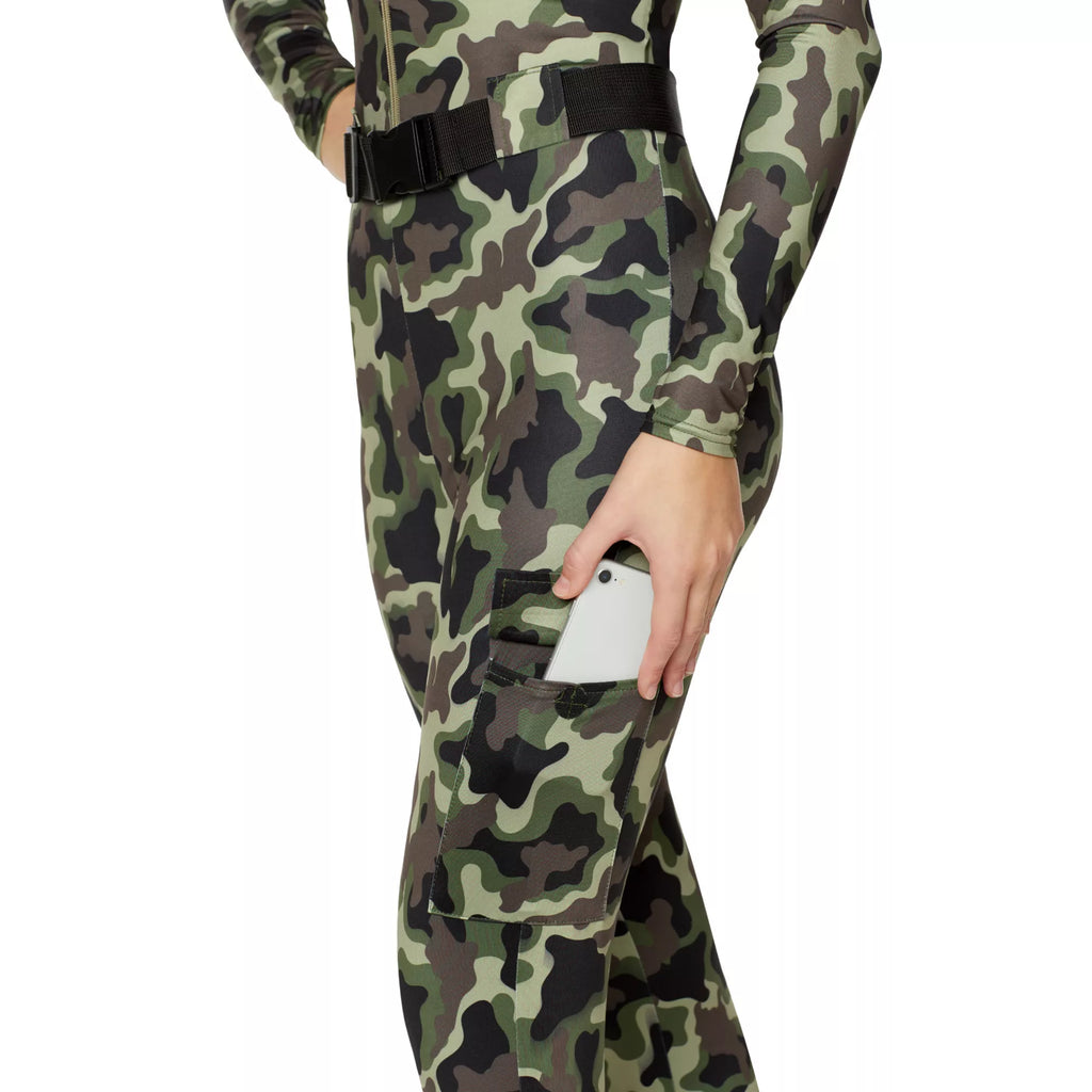 Adult Camo Catsuit Costume