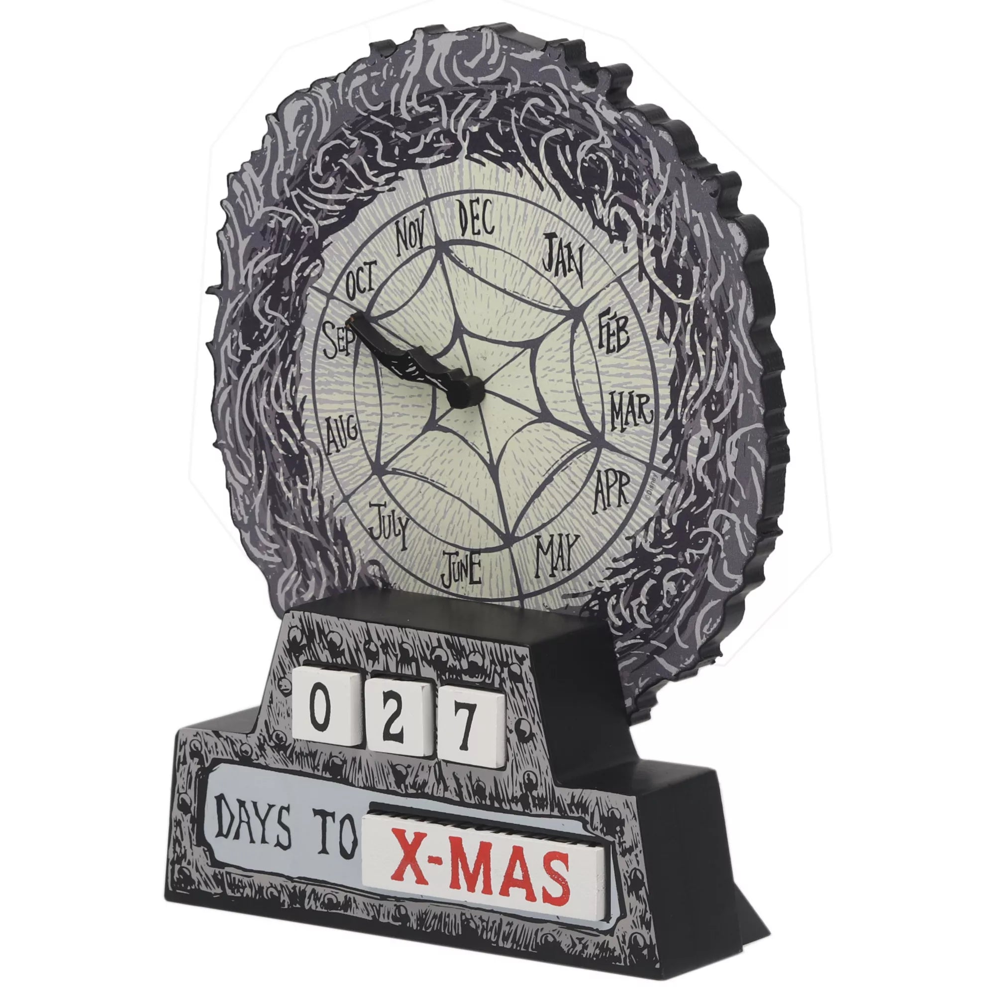 Wood Block X-Mas and Halloween Countdown - The Nightmare Before Christmas