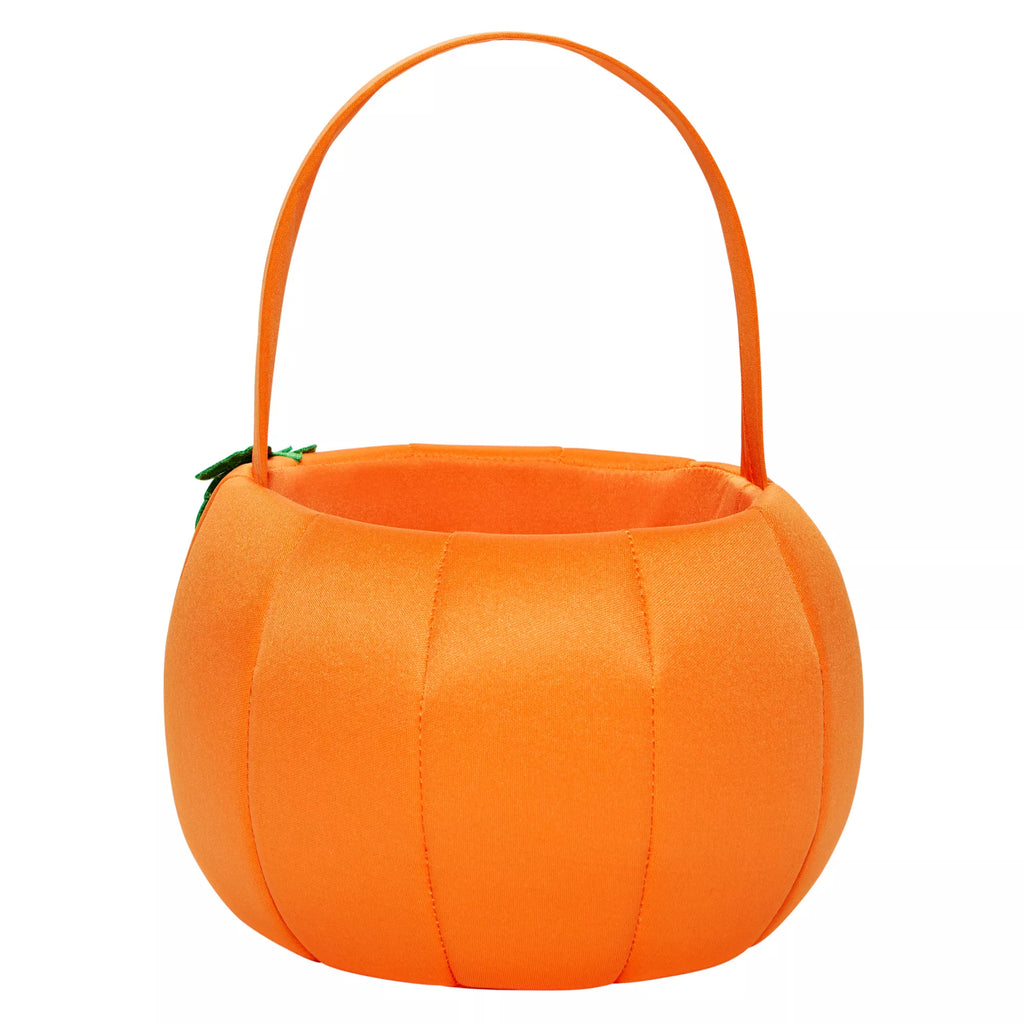 Light-Up Pumpkin Plush Treat Bucket