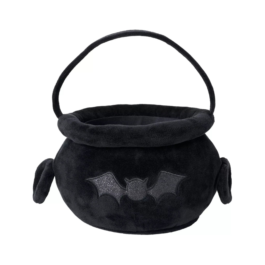 Bat Cauldron Plush Treat Bucket