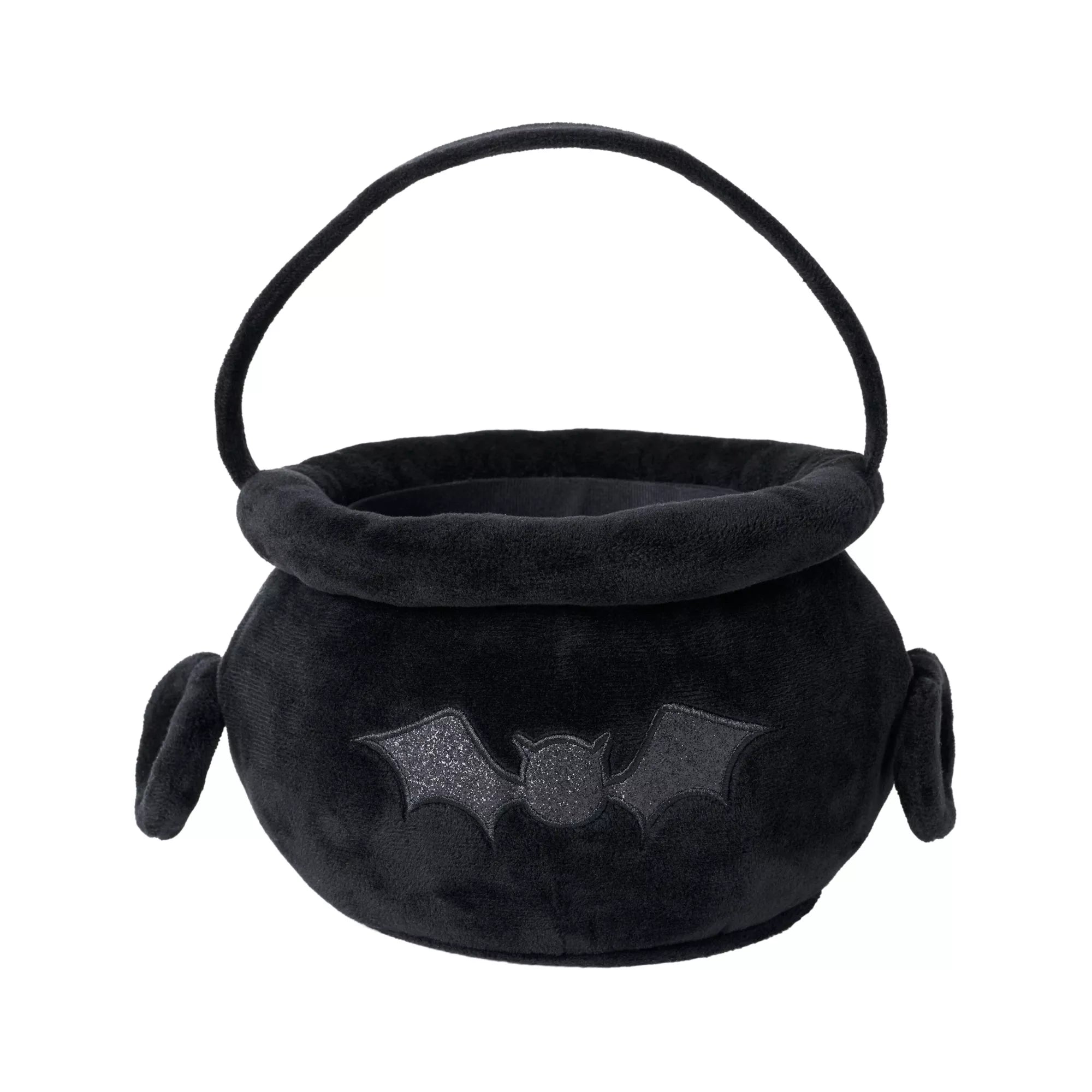 Bat Cauldron Plush Treat Bucket