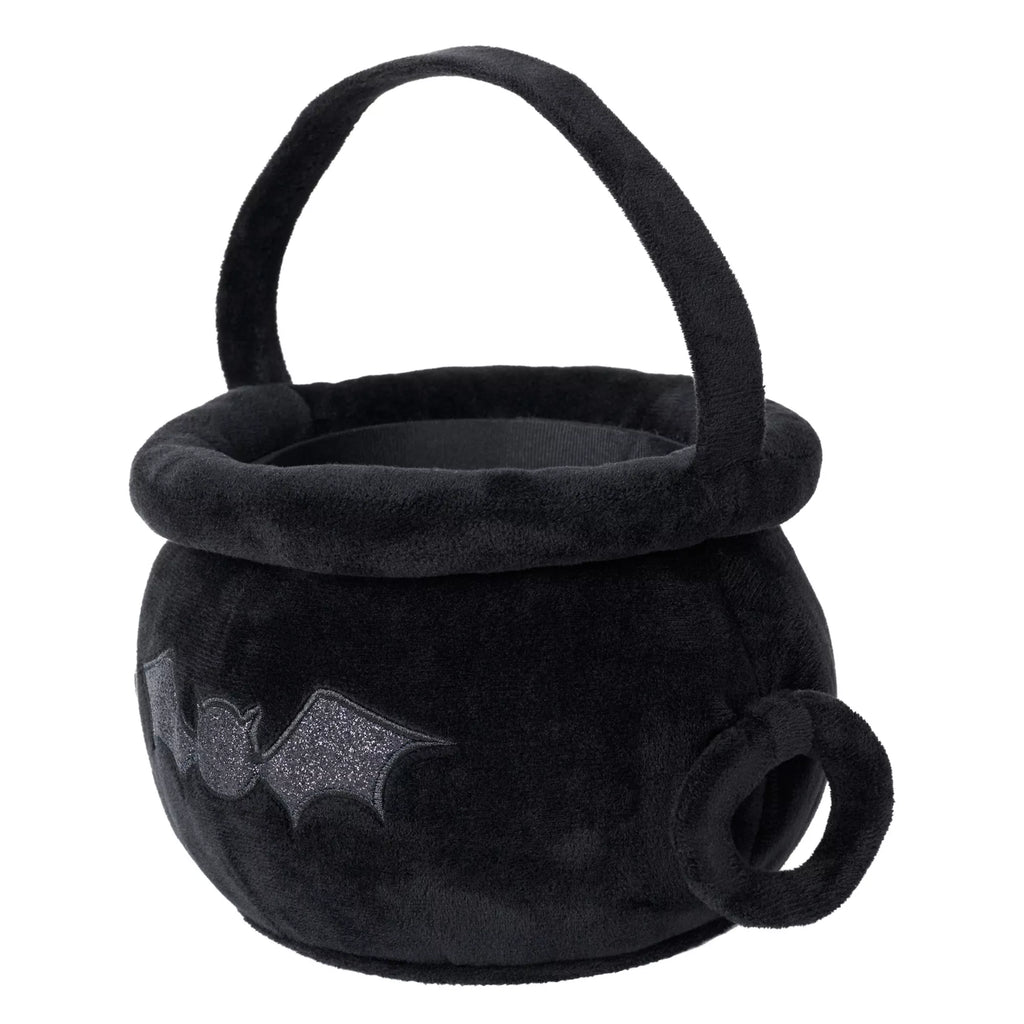 Bat Cauldron Plush Treat Bucket